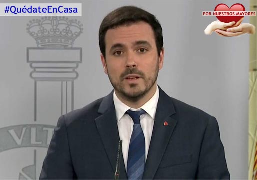 Alberto Garzón señala que el Gobierno ha hecho “bastantes cosas mal”