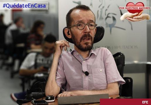 Echenique (Podemos), ex de Ciudadanos, acusa a la Justicia de condenar sin pruebas