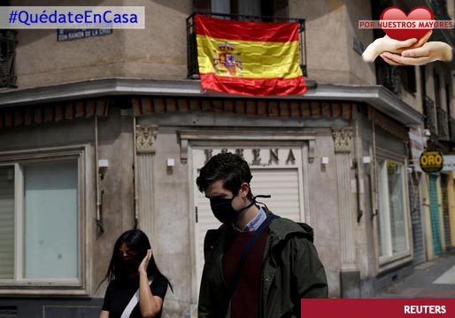 Menos de 400 fallecidos al día en España