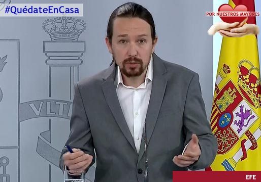VÍDEO. Graban y critican a Pablo Iglesias por estar en un supermercado sin mascarilla siendo persona de riesgo