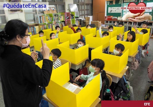 Vuelven a abrir los colegios en las grandes ciudades chinas
