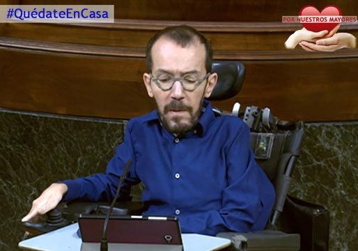 Echenique (Podemos), ex de Ciudadanos, acusa a Pablo Casado de querer provocar miles de muertos