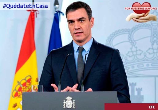 Sánchez pide ampliar el estado de alarma un mes más