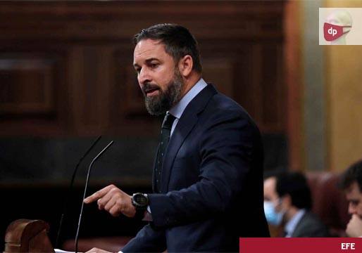Santiago Abascal presenta una moción de censura contra Pedro Sánchez