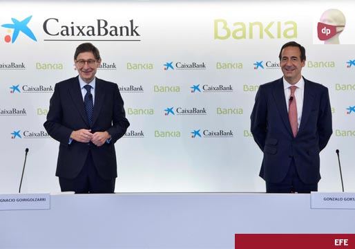 La fusión de Caixabank y Bankia generará casi 800 millones de ahorro al año