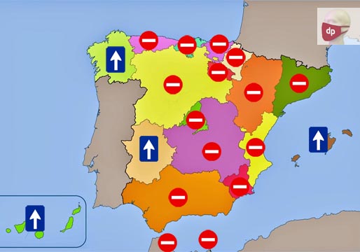 Todas las CCAA, con cierre perimetral, excepto Extremadura, Galicia y las islas