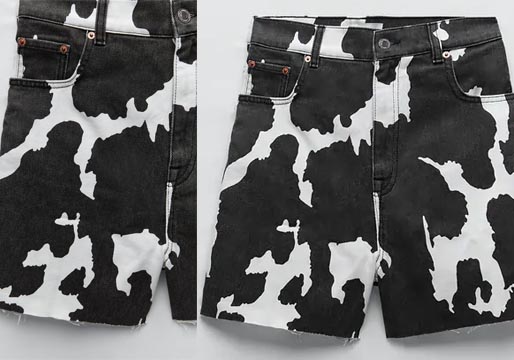 La moda de los ‘shorts’ con estampado de vaca arrasa en España