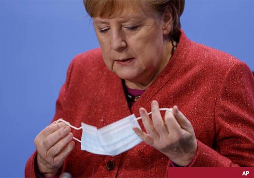 Merkel decreta la cuarentena nacional para Alemania