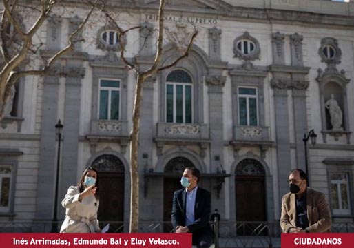 Ciudadanos llama “pasteleo” a la negociación entre PSOE y PP del CGPJ
