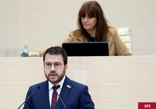 Aragonès cumplirá esta legislatura el objetivo de la autodeterminación de Cataluña