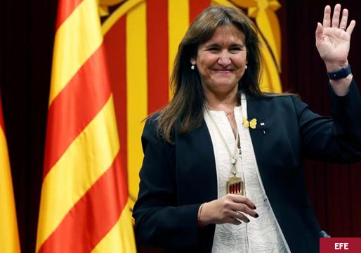 Borràs anuncia que el viernes habrá President de la Generalitat independentista