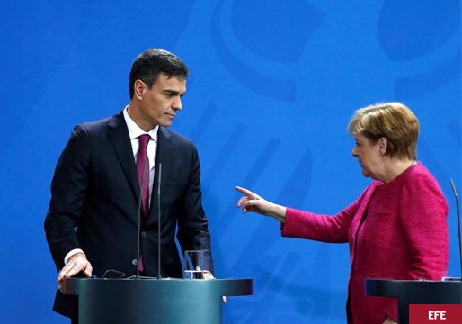 Alemania exige a España recortes a cambio de fondos