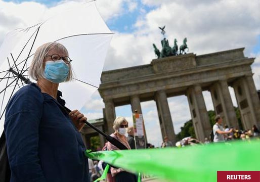 Alemania: tres millones de contagios