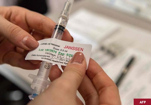 EEUU suspende la vacuna de Janssen