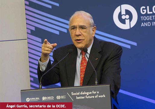 La OCDE dice a España que en recesión es un grave error subir impuestos