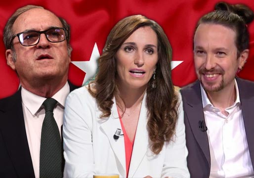 PSOE: a toda máquina para lograr un gobierno de coalición con Ángel Gabilondo, Pablo Iglesias y Mónica García