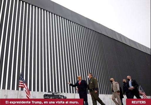 EEUU cancela la construcción del muro de Trump