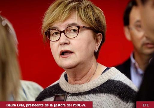 La dirección del PSOE nombra una gestora en Madrid