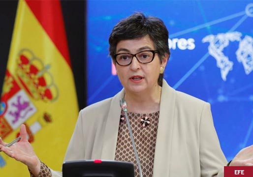 La ministra de AAEE de España defiende el “compromiso humanitario” con el líder del Frente Polisario