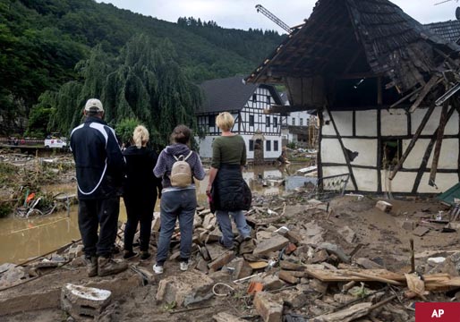 Las inundaciones dejan más de cien muertos en Alemania