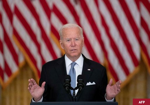 Biden señala que EEUU abandona Afganistán porque el Gobierno y el Ejército afgano no querían luchar contra los talibán
