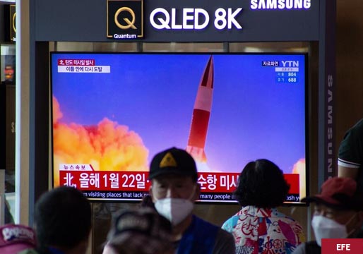 Corea del Norte lanza, otra vez, un misil balístico