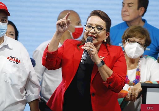 Honduras: Xiomara Castro, en cabeza en las presidenciales