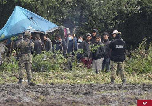 Polonia: 50 migrantes atraviesan la frontera