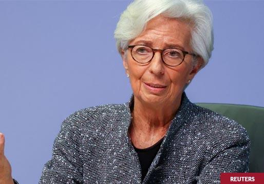 La inflación de la zona euro ha tocado máximos, según Lagarde