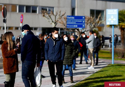 España supera los 8 millones de contagios