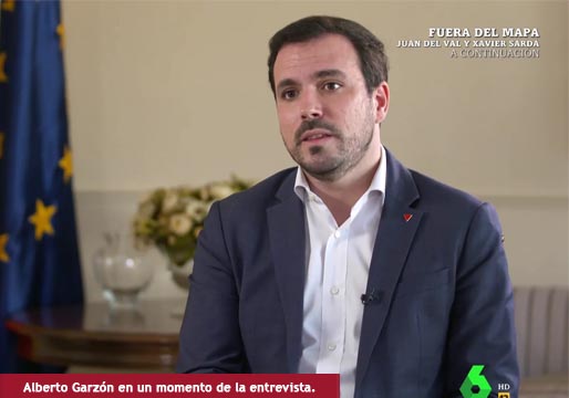 Garzón se reafirma y ve “contradicciones” en el PSOE