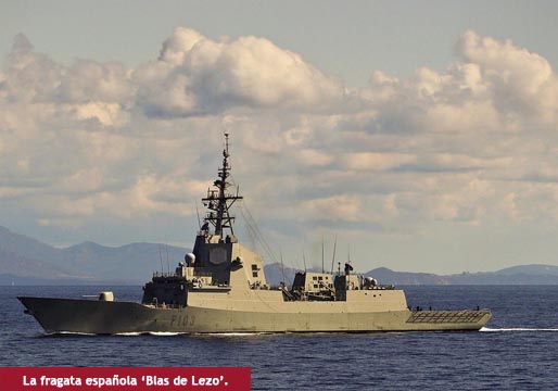 Navíos españoles participarán en un ejercicio naval de la OTAN