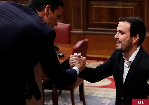 Sánchez entra y sale de la polémica de Garzón