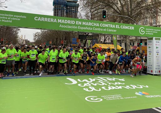 Carrera contra el Cáncer en Madrid patrocinada por Iberdrola