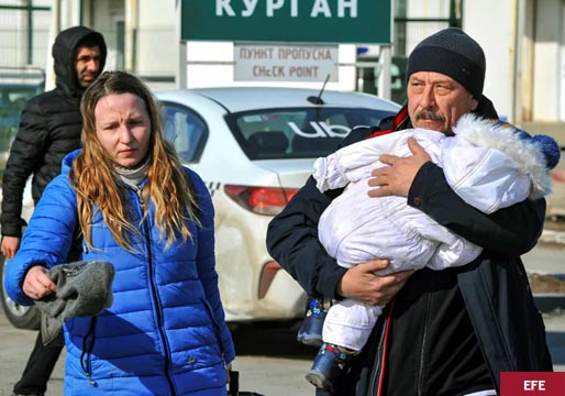 El número de desplazados ucranianos se eleva a 6,5 millones