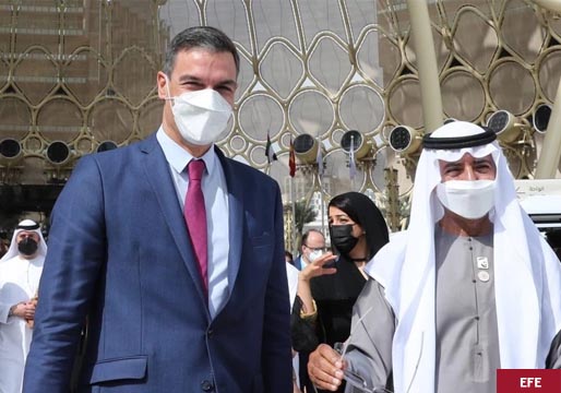 El viaje de 45 personas a Emiratos con Sánchez es secreto oficial