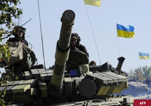 Envío de tanques para reforzar más a Ucrania