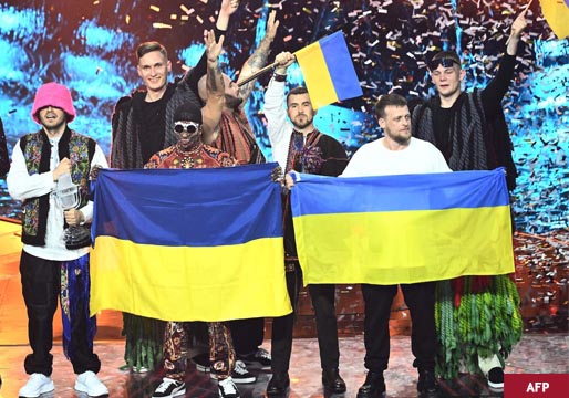 Ucrania gana Eurovisión; España, tercera