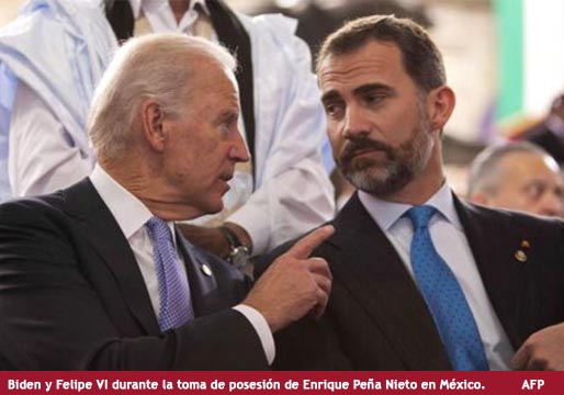 Biden se reunirá con Felipe VI y con Sánchez