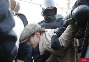 Las protestas contra la movilización militar dejan 2.300 detenidos