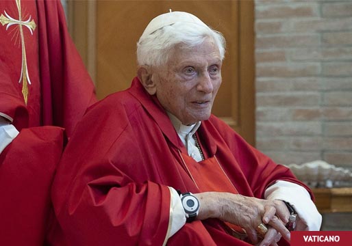 Fallece Benedicto XVI, a los 95 años de edad