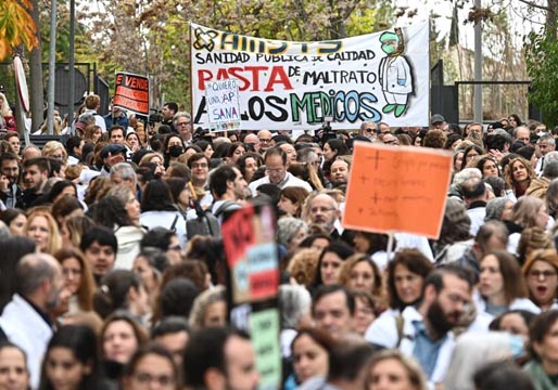 La huelga de Atención Primaria en Madrid se mantiene