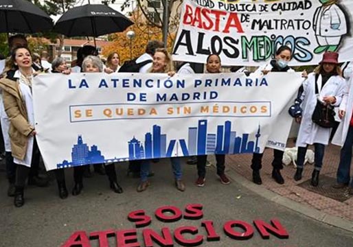 La huelga en Atención Primaria en Madrid continuará