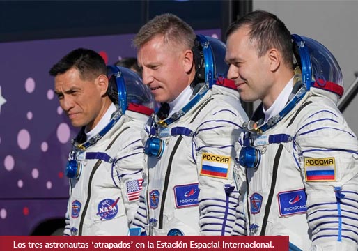 La Soyuz no tripulada se acopló con éxito a la ISS