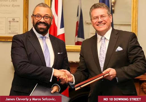Reino Unido y la UE formalizan el ‘Marco de Windsor’