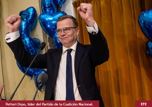Finlandia: los conservadores ganan las elecciones