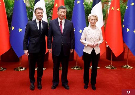 Macron a Xi: “Sé que puedo contar contigo”