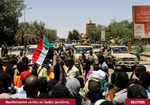Sudán: las fuerzas civiles piden el fin de las hostilidades