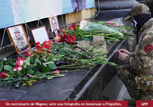 Moscú reconoce que Prigozhin pudo haber sido asesinado