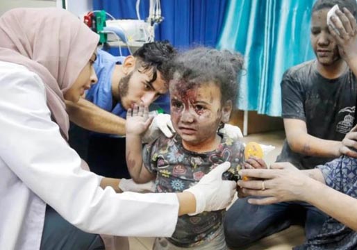 Israel ataca un hospital infantil y una escuela de la ONU en Gaza